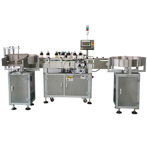 Automatisk aluminium rund tonfiskburkar etikettklisterapplikator för mat med fabrikspris Mt-200 