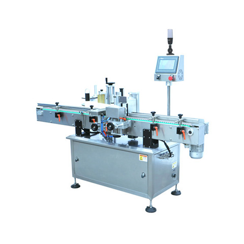 Ce Standard Top Side Automatic Flat Bag Labelling Machine 