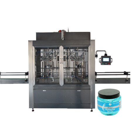Automatisk påfyllnings- och tätningsmaskin för plastmats Matfabriksförpackningsmaskiner Utrustning för flytande vattenjuicestopp Honungspåfyllnings- och tätningsmaskin 