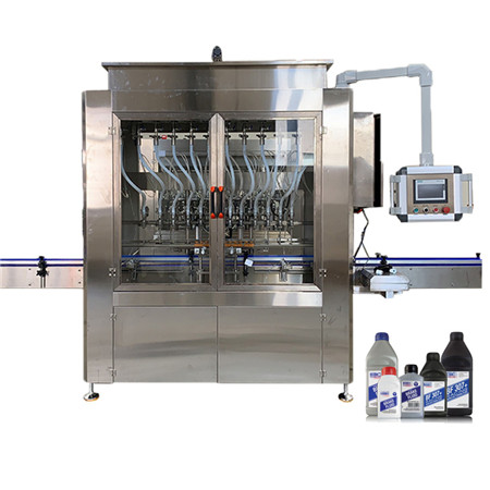 Automatisk volymetrisk inline flytande flaskpåfyllningsmaskin med Siemens Control 