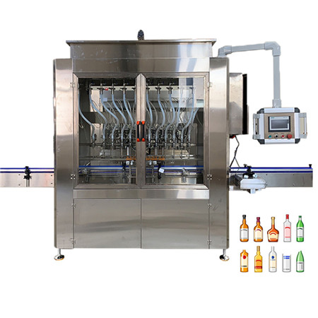 Automatisk bordsflaska dricksvattenpåfyllning av buteljeringsutrustning Maskinutrustning Projektkostnad 