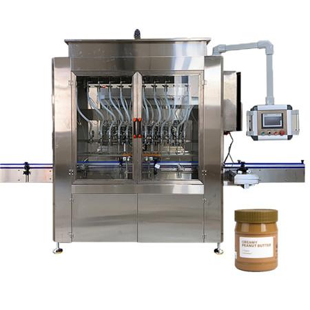 Halvautomatisk lotionsflaskfyllmedel / kosmetisk grädde kolvpåfyllningsmaskin för pastavätska 