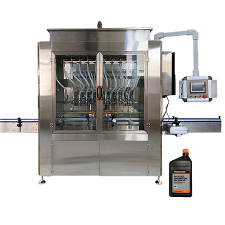 Automatiskt PLC-styrsystem Överflödesfyllnadsflaskvätskepåfyllningsmaskin 
