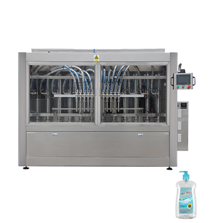 100-1200 ml påfyllningskapacitet dubbelsidig spårning tvättmedel schampo flytande påfyllningsmaskin 
