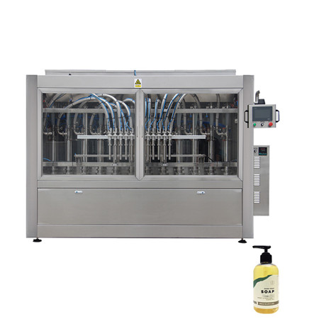Helautomatisk automatiserad flaskvattenpåfyllningsmaskin 