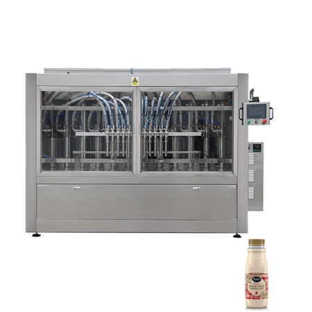 Automatisk vätskepåfyllningsmaskin Kolvpåfyllningsmaskin med hög viskositet Ketchupflaska 