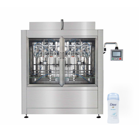 Automatisk glasflaska Liquor White Spirit Bottling Machine för PLC Control Filling Production Line 