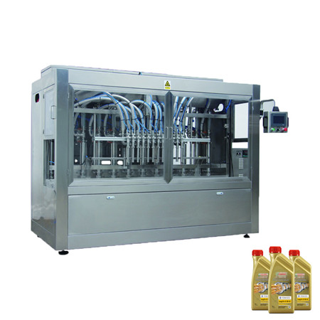 Automatisk husdjursglasflaska Ren filterbehandlingsrening Juice Beer Liquid Packing Packaging Filling Sealing Bottling Machine 
