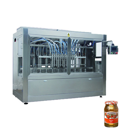 Automatisk PLC-kontroll 3 i 1 fruktjuice dryck glasflaskpåfyllningsmaskin