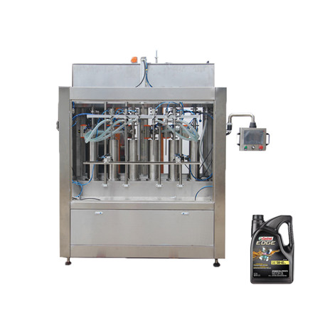 Halvautomatisk flytande kolvpåfyllningsmaskin / servokolv flytande flaska olja tvättmedel schampo desinfektionsmedel blekande flytande tvålrengörare frätande maskin 