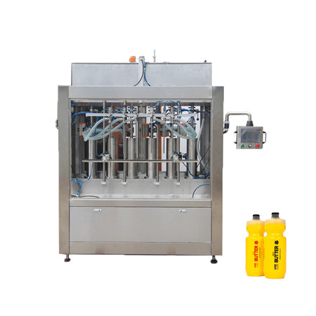 Yt2t-2g helautomatisk 2 huvudmunstycken droppsäker flytande påfyllningsmaskin för vattenolja spritflaskpåfyllningsmaskin 