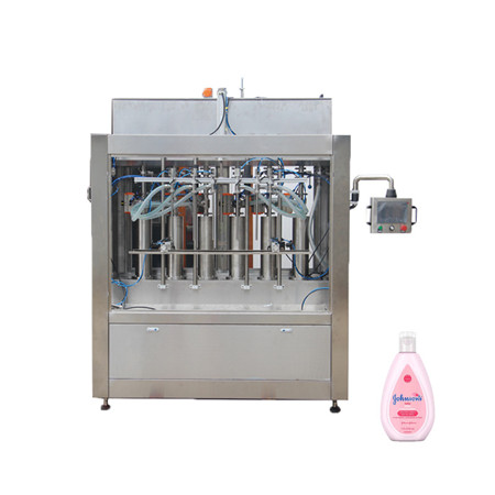 Halvautomatisk peneumatisk dubbelmunstycke läskdryck mineralvattenförpackningsmaskin Horisontell liten juice flytande påfyllningsmaskin för flaskvatten 
