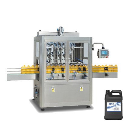 Automatisk industriell kolsyrad vattenflaskning som fyller och täcker maskin 