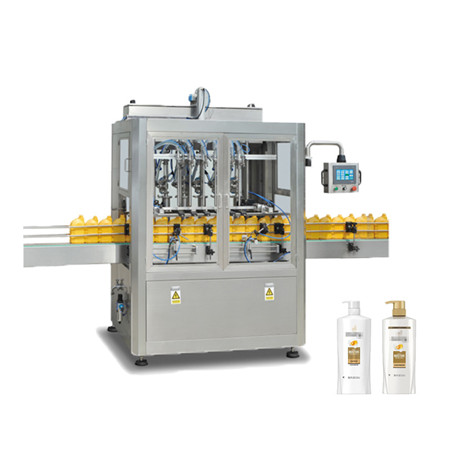 Automatisk flytande tvålflaska Handtvätt Sanitizer Filling Capping Machine Bottling Line 
